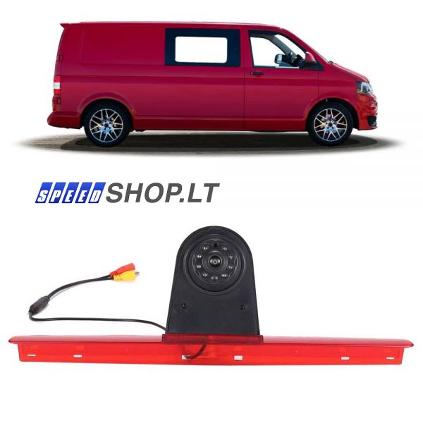 VW T5 galinio vaizdo kamera stop žibinte